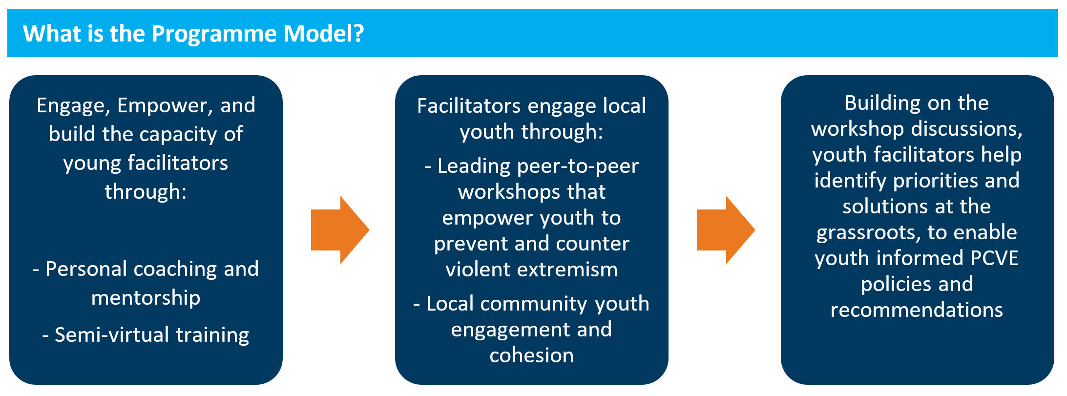 What is the programme model
